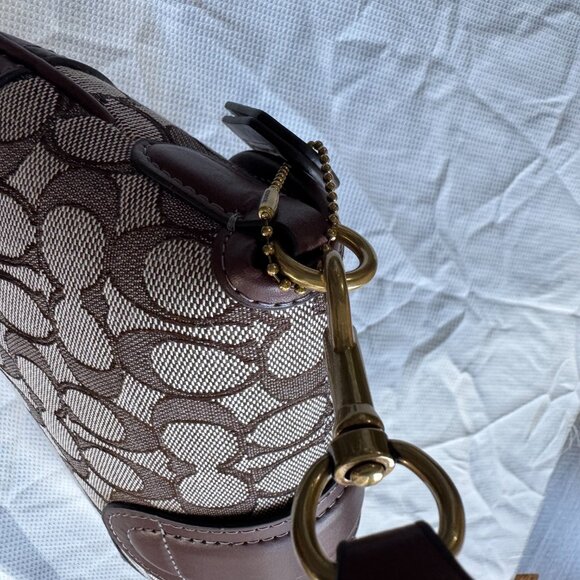 Coach Soho Brown Monogram Handbag - Picture 10 of 15
